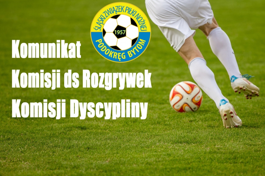 KOMUNIKAT NR 19/2019 Komisji ds. Rozgrywek i Komisji Dyscypliny